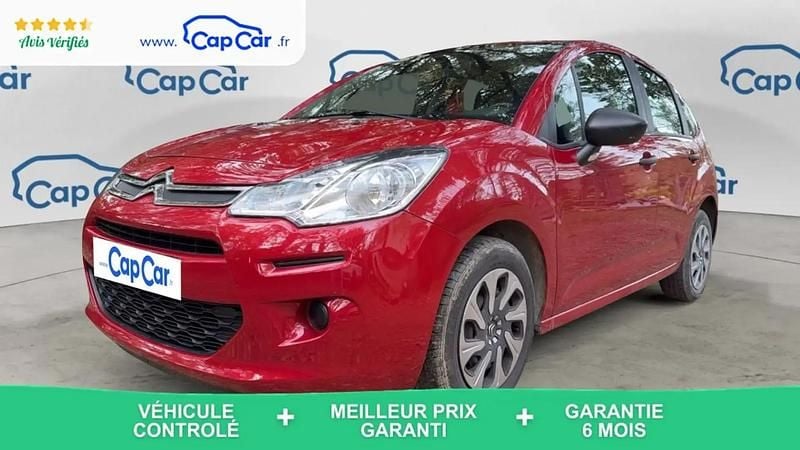 Rouge Utilisé 2016 Citroën C3 Attraction Citadine | 5 290 € (Bon prix) - Image 1/4