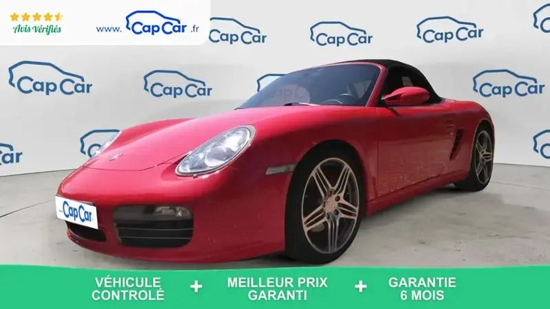 Rouge Utilisé 2007 Porsche Boxster Cabriolet | 34 980 € - Image 1/4