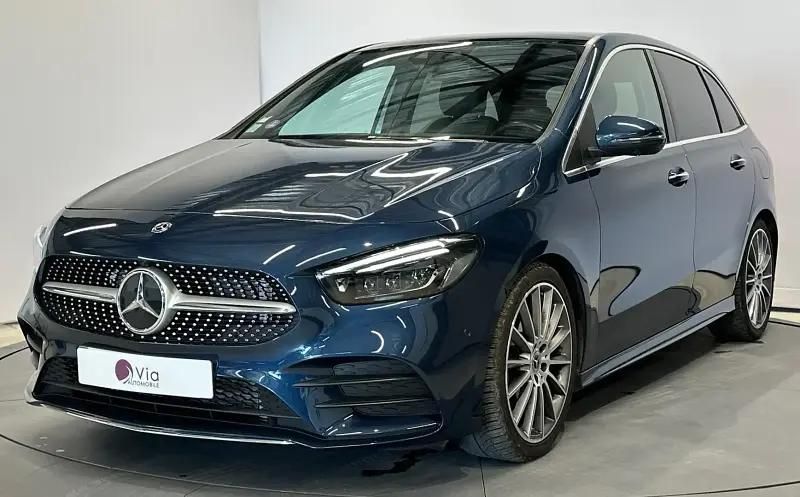 Bleu Utilisé 2019 Mercedes 200 AMG line Monospace | 22 490 € (Super prix) - Image 1/4