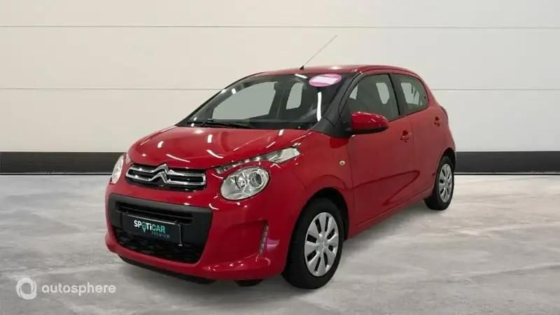 Rouge Utilisé 2020 Citroën C1 Feel Citadine | 8 999 € (Prix juste) - Image 1/4