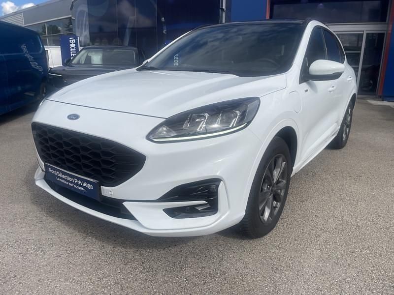 Blanc Utilisé 2023 Ford Kuga ST-Line SUV | 27 499 € (Prix juste) - Image 1/4