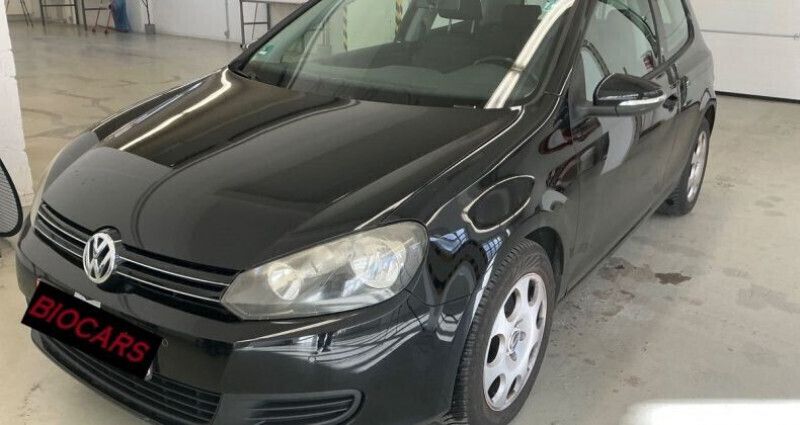 Noir Utilisé 2010 VW Golf VI Comfortline Berline | 6 950 € (Prix juste) - Image 1/4