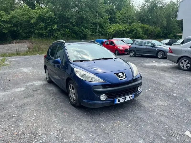 Bleu Utilisé 2009 Peugeot 207 Outdoor Outdoor Break | 2 900 € - Image 1/4