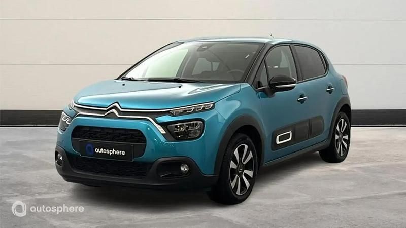 Bleu Occasion 2022 Citroën C3 PureTech Berline | 12 499 € (Prix juste) - Image 1/4