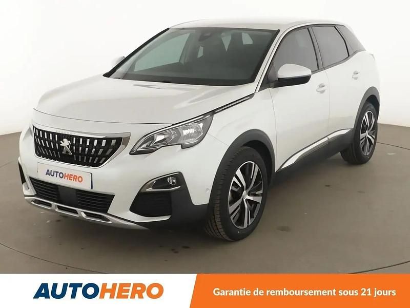 Blanc Utilisé 2017 Peugeot 3008 Allure SUV | 14 990 € (Prix juste) - Image 1/2