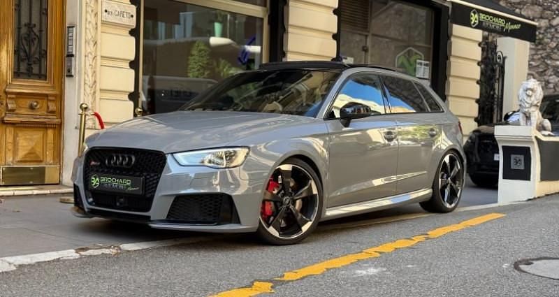 Gris Utilisé 2016 Audi RS3 Sportback Sport Citadine | 37 900 € (Prix assez cher) - Image 1/4