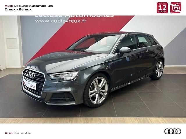 Gris daytona nacré Occasion 2018 Audi A3 S-Line | 18 980 € (Prix juste) - Image 1/4
