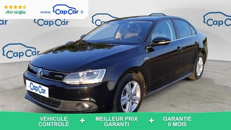 Noir Utilisé 2014 VW Jetta Hybrid Berline | 10 490 € - Image 1/4