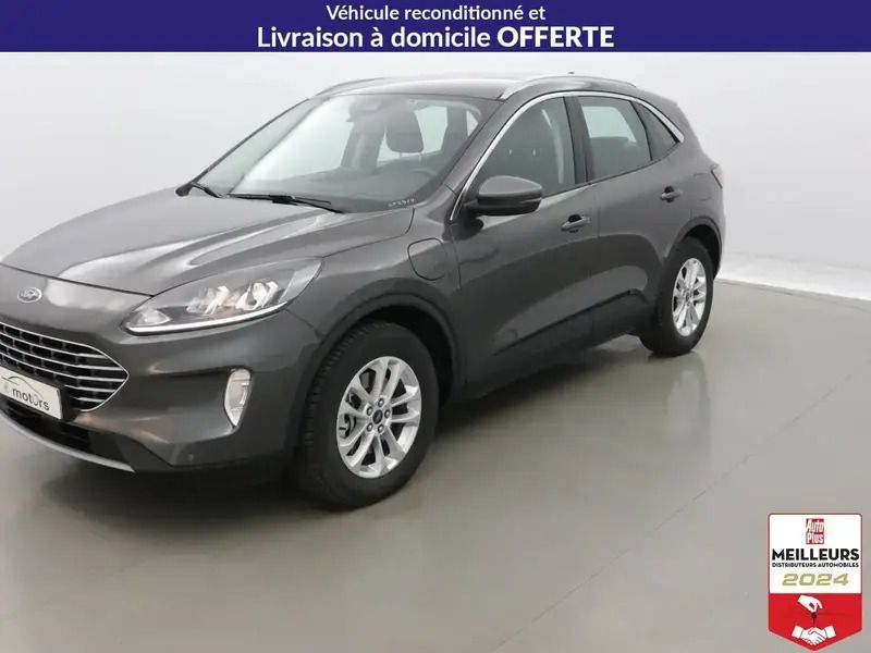 Gris Utilisé 2021 Ford Kuga Titanium SUV | 21 900 € (Prix juste) - Image 1/4