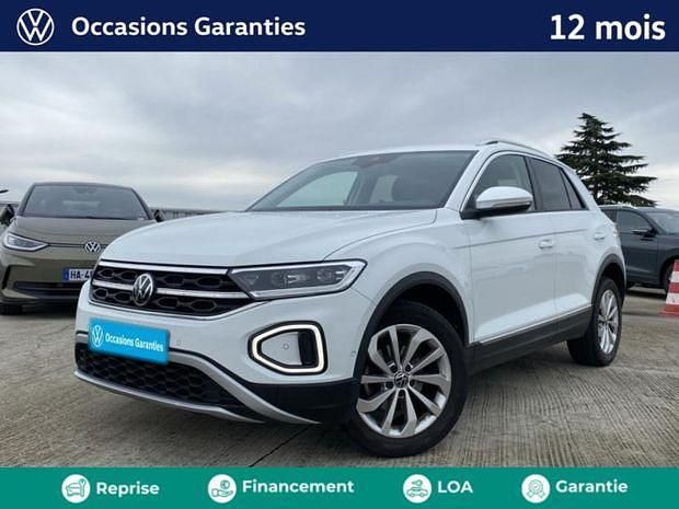 Blanc Utilisé 2022 VW T-Roc Style SUV | 24 990 € (Bon prix) - Image 1/4