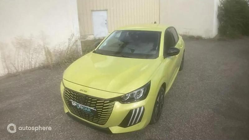 Jaune Nouvelle 2024 Peugeot e-208 Allure Citadine | 24 299 € - Image 1/4