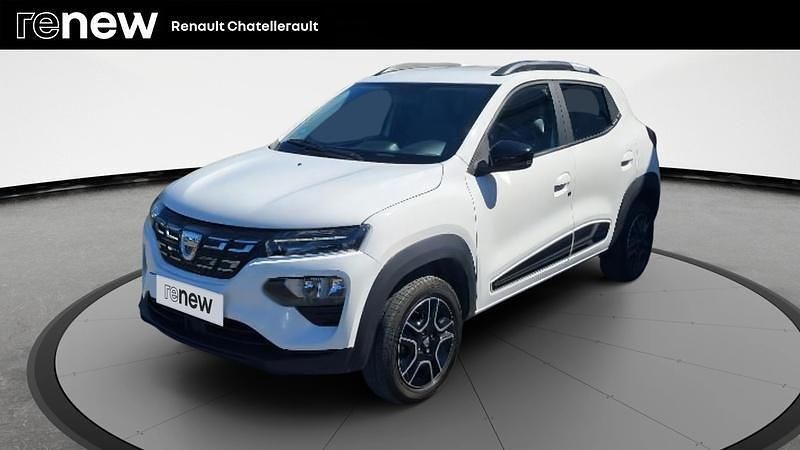 Blanc Utilisé 2022 Dacia Spring Comfort Citadine | 9 990 € (Prix juste) - Image 1/4