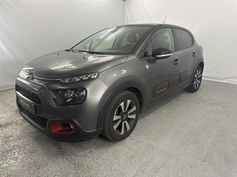 Noir Utilisé 2020 Citroën C3 PureTech Citadine | 10 990 € (Prix juste) - Image 1/4