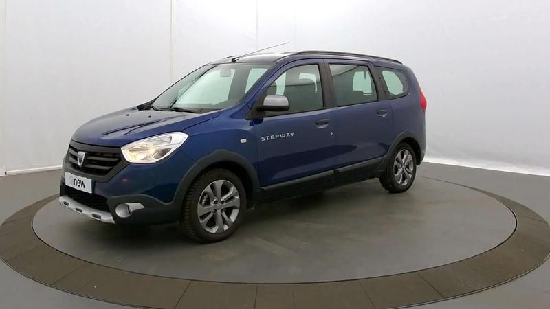 Bleu Utilisé 2016 Dacia Lodgy Stepway Monospace | 10 880 € - Image 1/4
