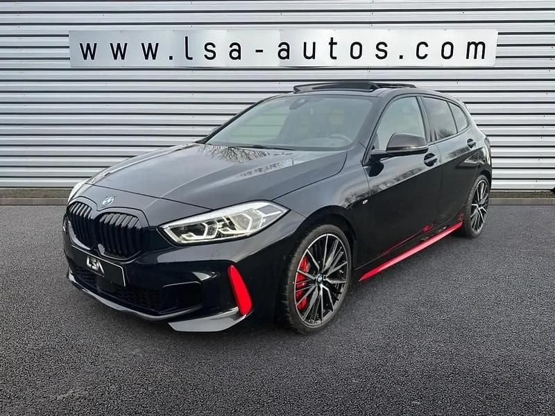 Noir Occasion 2023 BMW 128 Sport Line Berline | 34 980 € (Bon prix) - Image 1/4