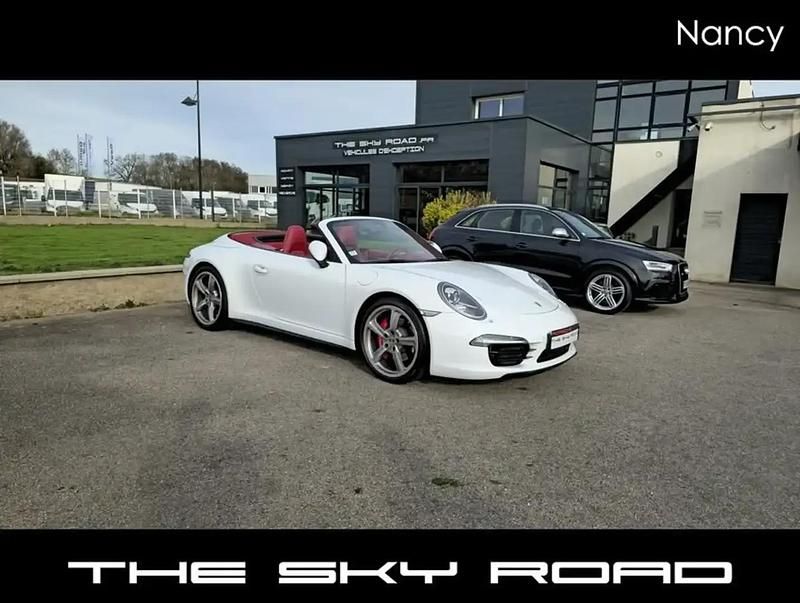 Occasion Porsche 911 Carrera 4S Cabriolet 400 ch (294 kW) 2015 Blanc Cabriolet