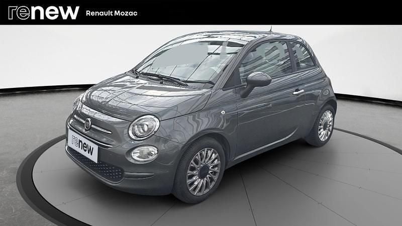 Gris Utilisé 2020 Fiat 500 Lounge Citadine | 9 990 € (Super prix) - Image 1/4