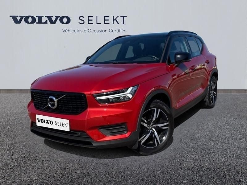 Rouge fusion Utilisé 2019 Volvo XC40 R-Design SUV | 21 989 € (Bon prix) - Image 1/4