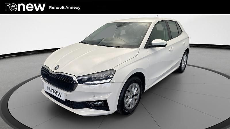 Blanc Occasion 2023 Skoda Fabia Ambition Berline | 13 990 € (Prix juste) - Image 1/4