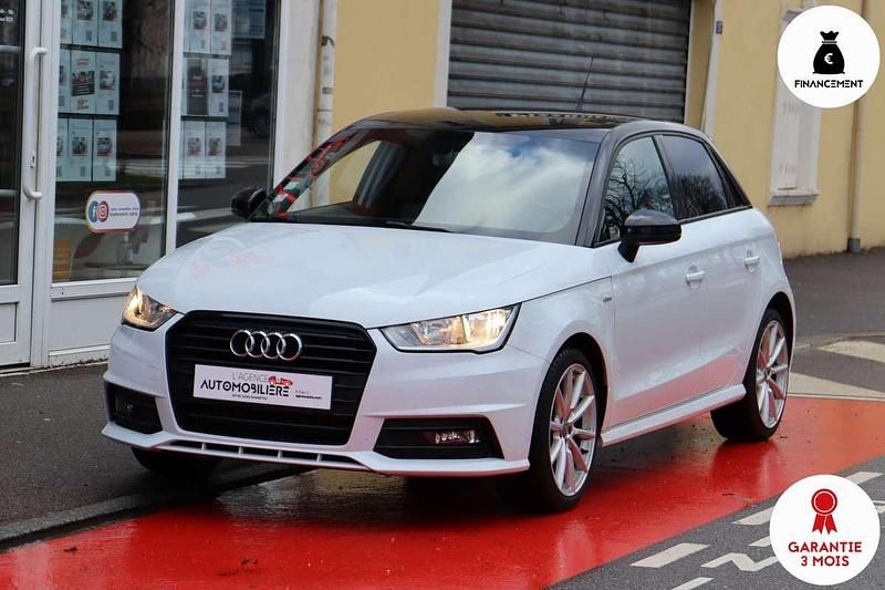 Occasion Audi A1 Sportback S-Line 90 ch (66 kW) 2018 Blanc Citadine