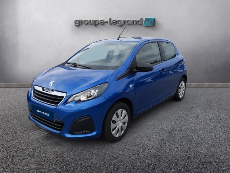 Bleu Utilisé 2021 Peugeot 108 S Citadine | 9 990 € (Prix juste) - Image 1/3