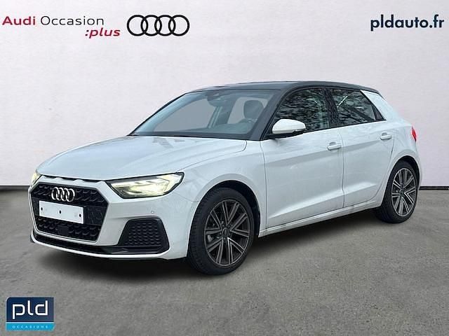 Occasion Audi A1 Sportback Design 116 ch (85 kW) 2025 Blanc glacier métallisé gris manhattan métallisé Citadine