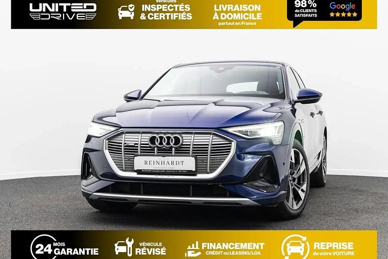Bleu Utilisé 2020 Audi e-tron S-Line SUV | 34 290 € (Super prix) - Image 1/4
