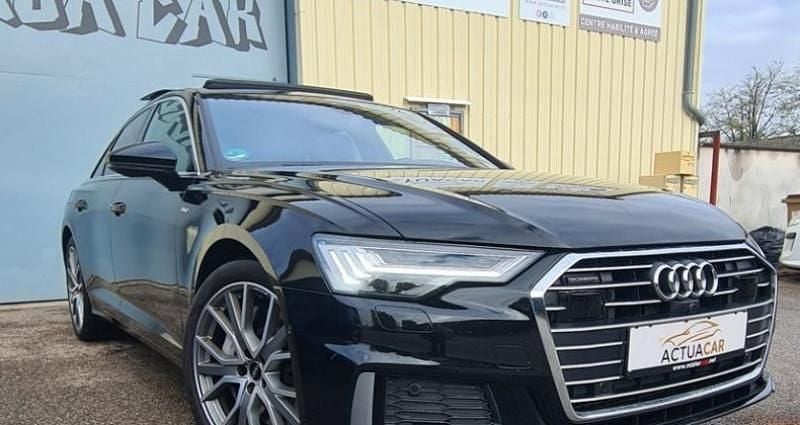 Noir Utilisé 2022 Audi A6 S-Line Berline | 40 990 € (Bon prix) - Image 1/4