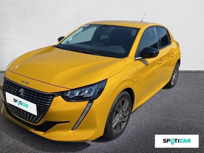 Jaune Occasion 2022 Peugeot 208 Style Citadine | 14 390 € (Prix juste) - Image 1/4