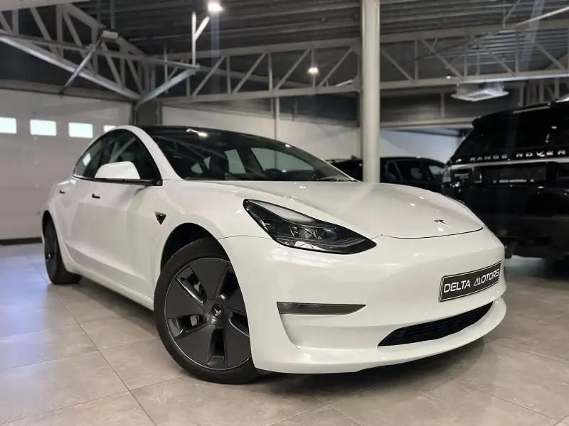 Gris Utilisé 2022 Tesla Model 3 Long Range RWD Berline | 28 500 € (Prix juste) - Image 1/4