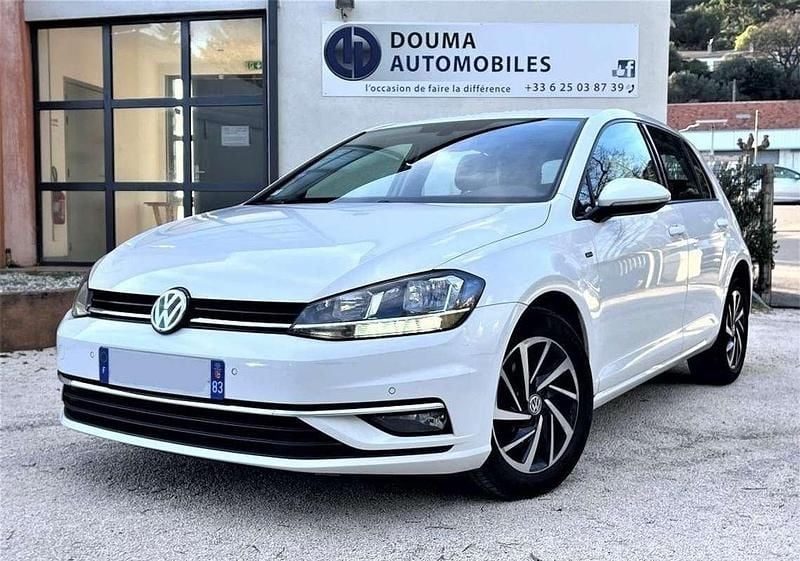 Occasion VW Golf VII 116 ch (85 kW) 2019 Blanc Berline