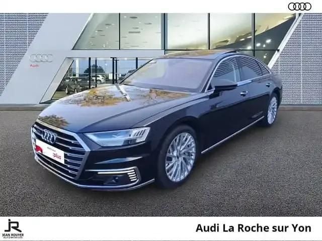 Noir mythe métallisé/noir mythe métallisé Occasion 2020 Audi A8 Comfort Berline | 58 990 € - Image 1/4