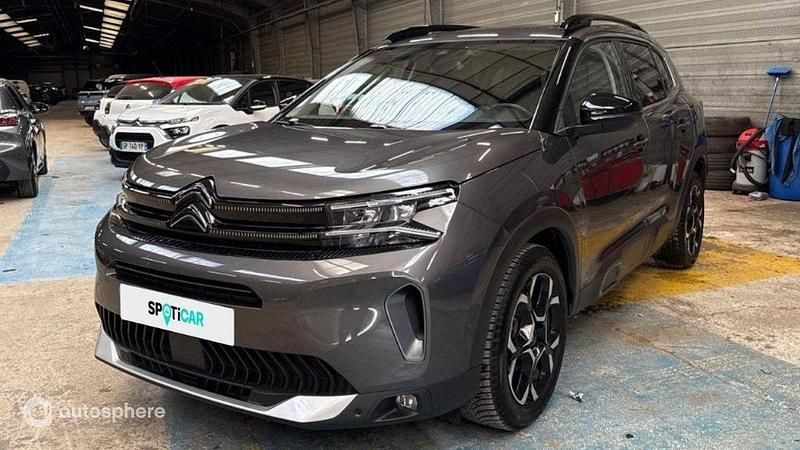 Gris Utilisé 2022 Citroën C5 Aircross Shine SUV | 19 490 € (Prix juste) - Image 1/4