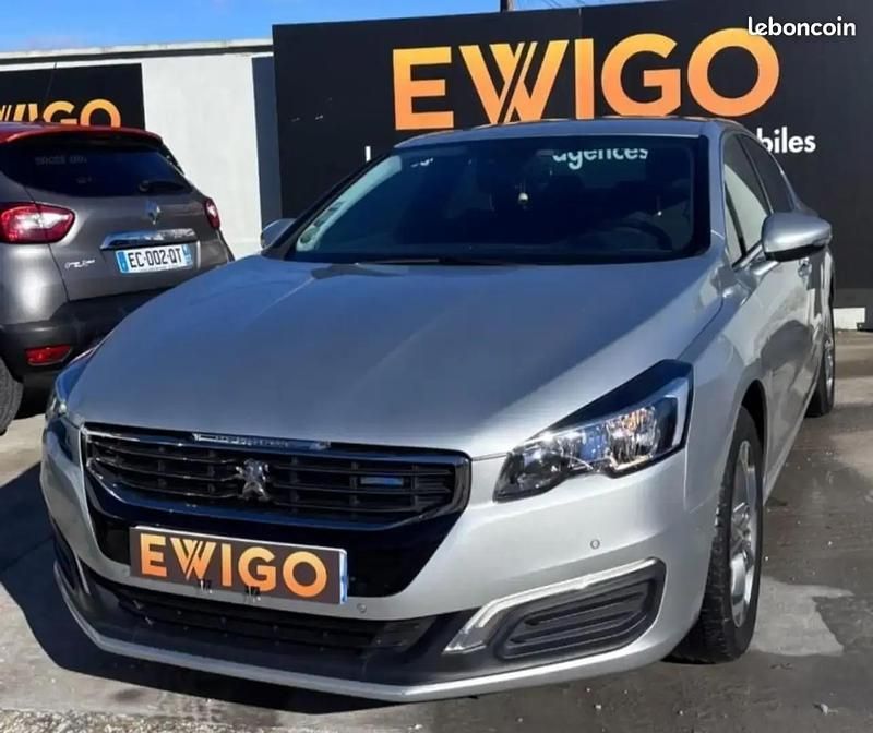 Gris Utilisé 2016 Peugeot 508 Allure+ Berline | 11 289 € - Image 1/4