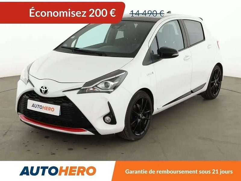 Blanc Utilisé 2019 Toyota Yaris Hybrid Sport Citadine | 14 290 € (Bon prix) - Image 1/2