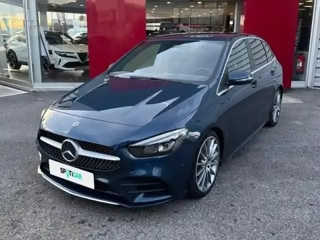 Occasion Mercedes B200 AMG line 2019 Bleu denim métallisé Monospace