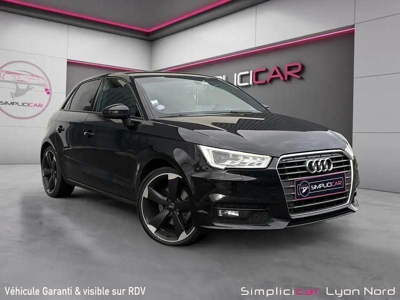 Noir Occasion 2016 Audi A1 Sportback Ambition Citadine | 13 480 € (Prix juste) - Image 1/4