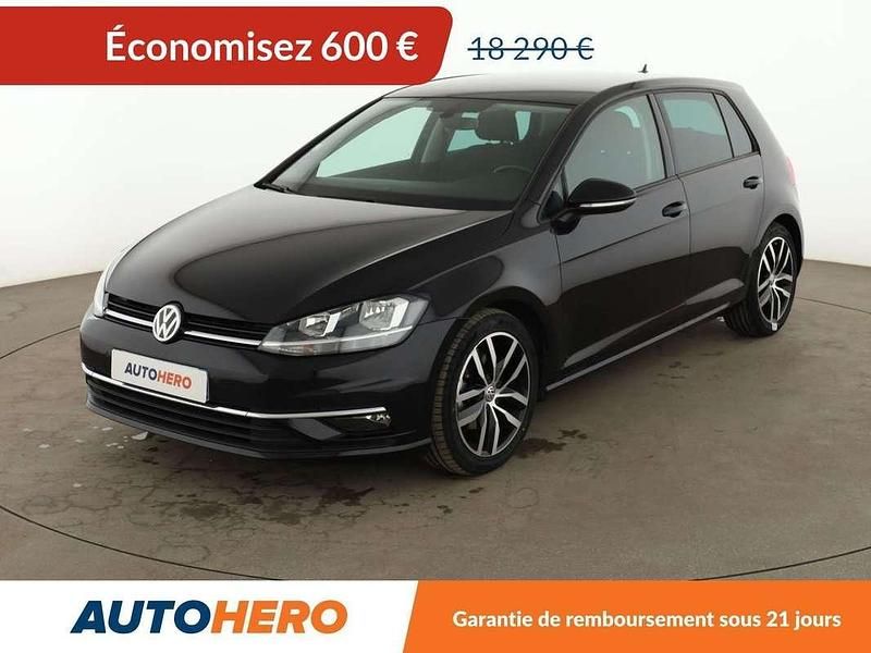 Occasion VW Golf VII Match 150 ch (110 kW) 2019 Noir Berline