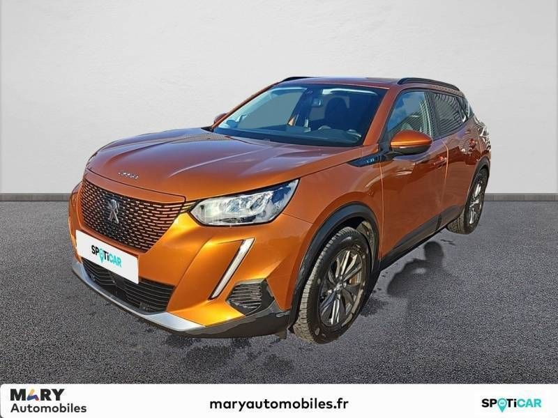 Orange Utilisé 2021 Peugeot e-2008 Style SUV | 19 990 € (Prix cher) - Image 1/4