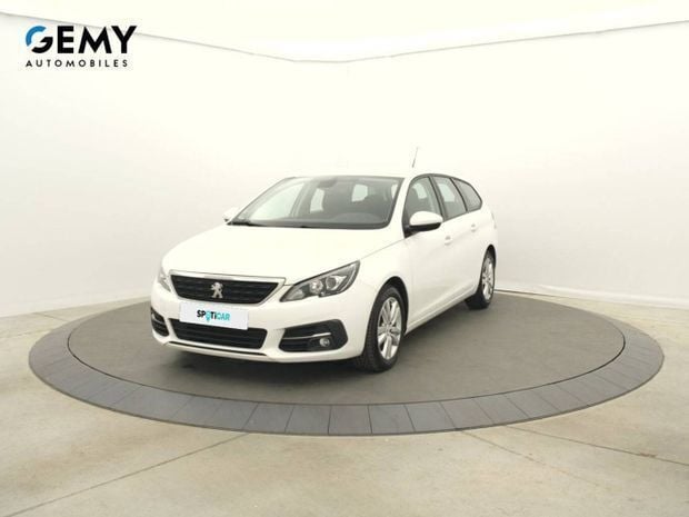 Blanc Utilisé 2021 Peugeot 308 Active | 12 980 € (Prix juste) - Image 1/4