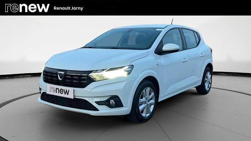 Blanc Utilisé 2022 Dacia Sandero Comfort Citadine | 13 499 € (Prix juste) - Image 1/4