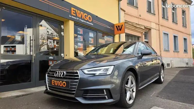 Gris Utilisé 2017 Audi A4 S-Line Berline | 22 490 € (Bon prix) - Image 1/4