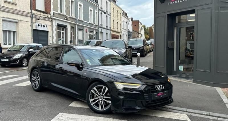 Noir Utilisé 2019 Audi A6 S-Line Break | 26 990 € (Super prix) - Image 1/4