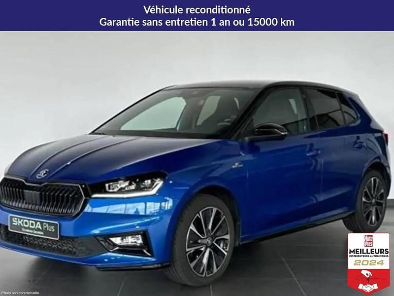Bleu Utilisé 2024 Skoda Fabia Monte Carlo Berline | 25 450 € - Image 1/4
