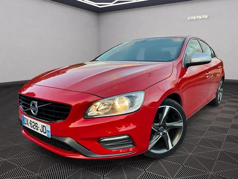 Rouge Occasion 2015 Volvo S60 R-Design Berline | 11 999 € - Image 1/4