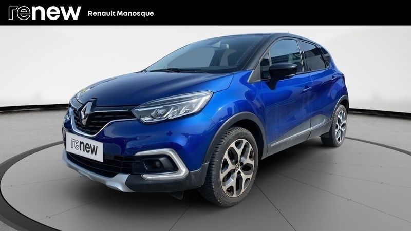 Bleu Utilisé 2019 Renault Captur Intens SUV | 14 990 € (Prix juste) - Image 1/4