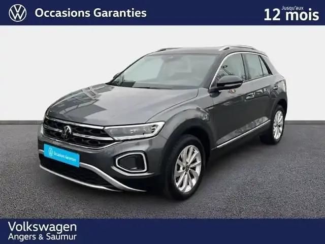 Gris indium/toit noir Occasion 2023 VW T-Roc SUV | 28 990 € (Prix juste) - Image 1/4