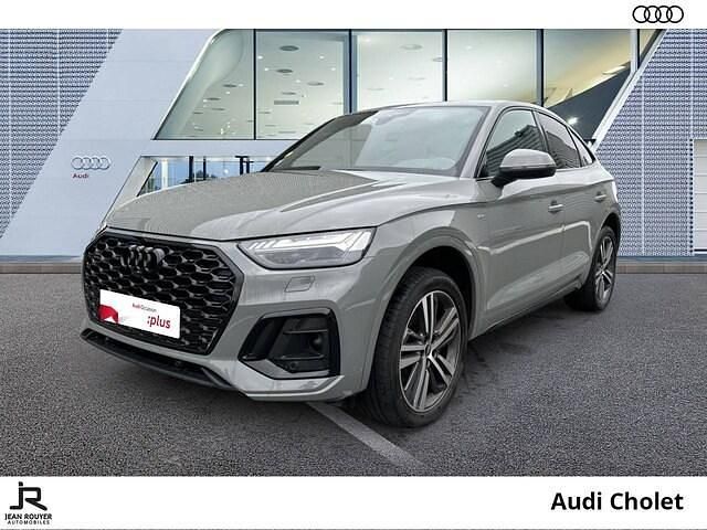 Gris quantum Utilisé 2021 Audi Q5 Sportback S-Line SUV | 48 990 € (Prix assez cher) - Image 1/4