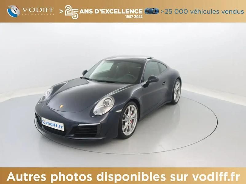 Bleu Utilisé 2017 Porsche 911 Carrera 4S Coupé | 108 950 € (Prix juste) - Image 1/4
