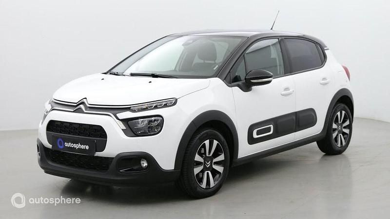 Blanc Utilisé 2023 Citroën C3 PureTech Citadine | 11 999 € (Bon prix) - Image 1/4